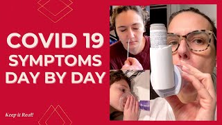 COVID-19 Day by Day Symptoms Timeline