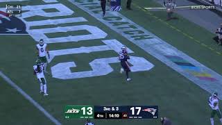Hunter Henry is wide open and extends the Patriots lead