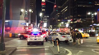 McDonald’s roof fire at 34th & 8th Ave, Manhattan