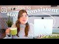 Plan my Instagram Content Calendar with me | May 2022