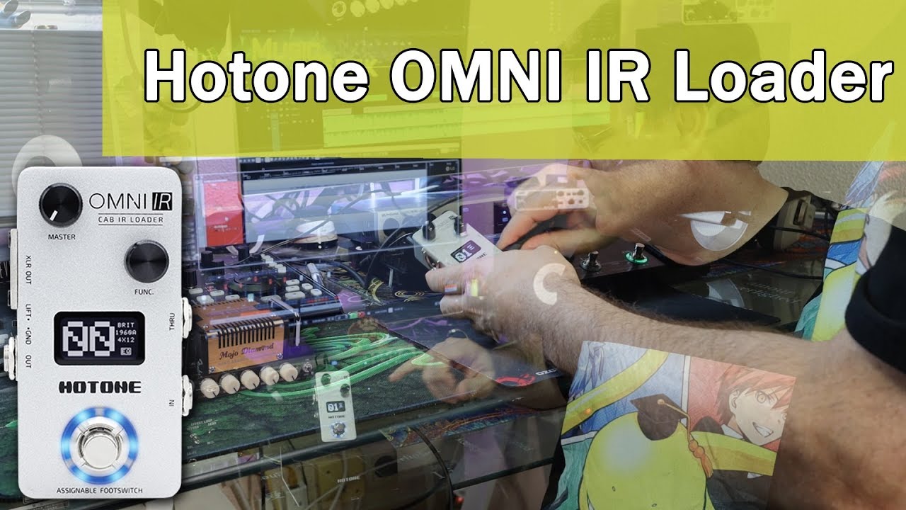 IRs for everyone, Hotone OMNI IR Cab Loader - YouTube
