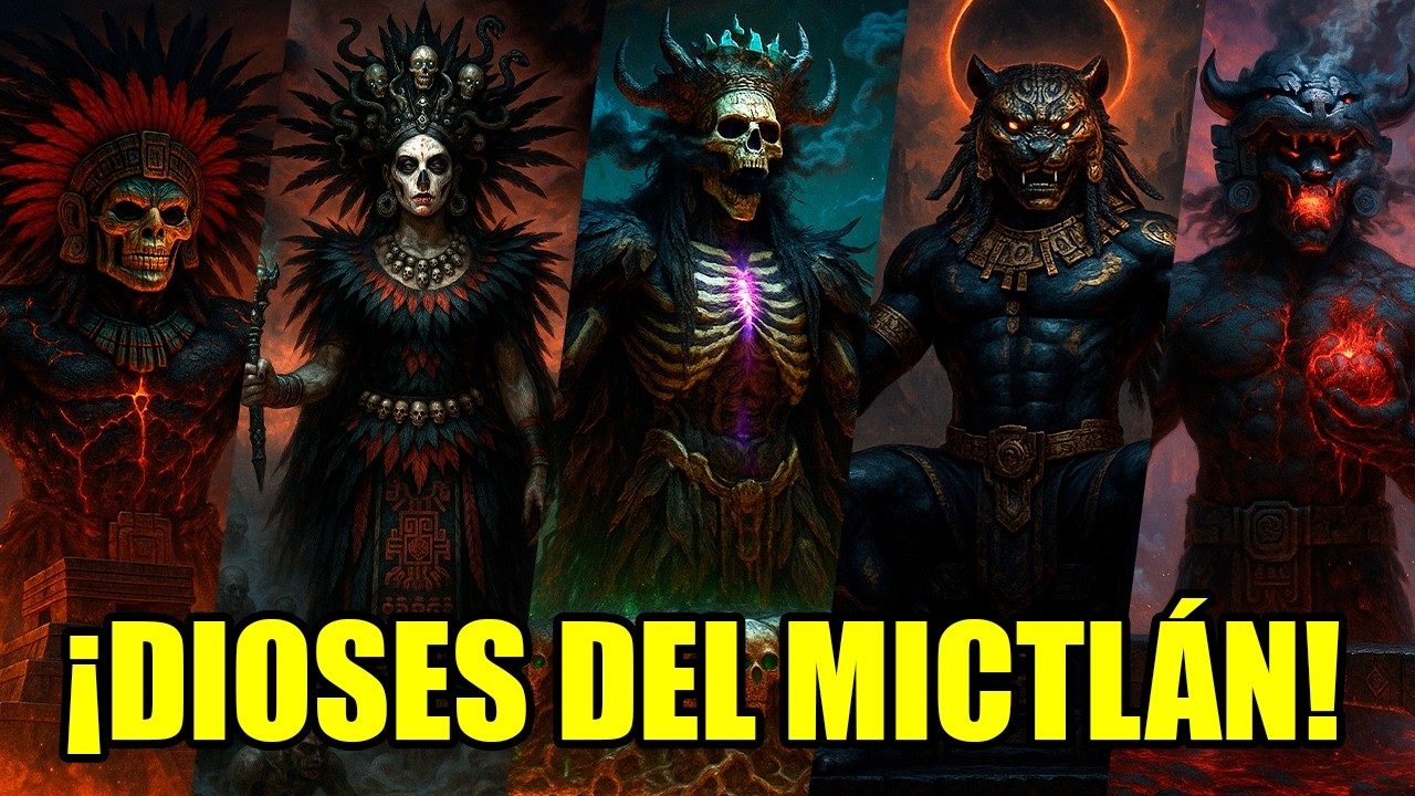 🔥 Los 6 Señores Ocultos del Mictlán 