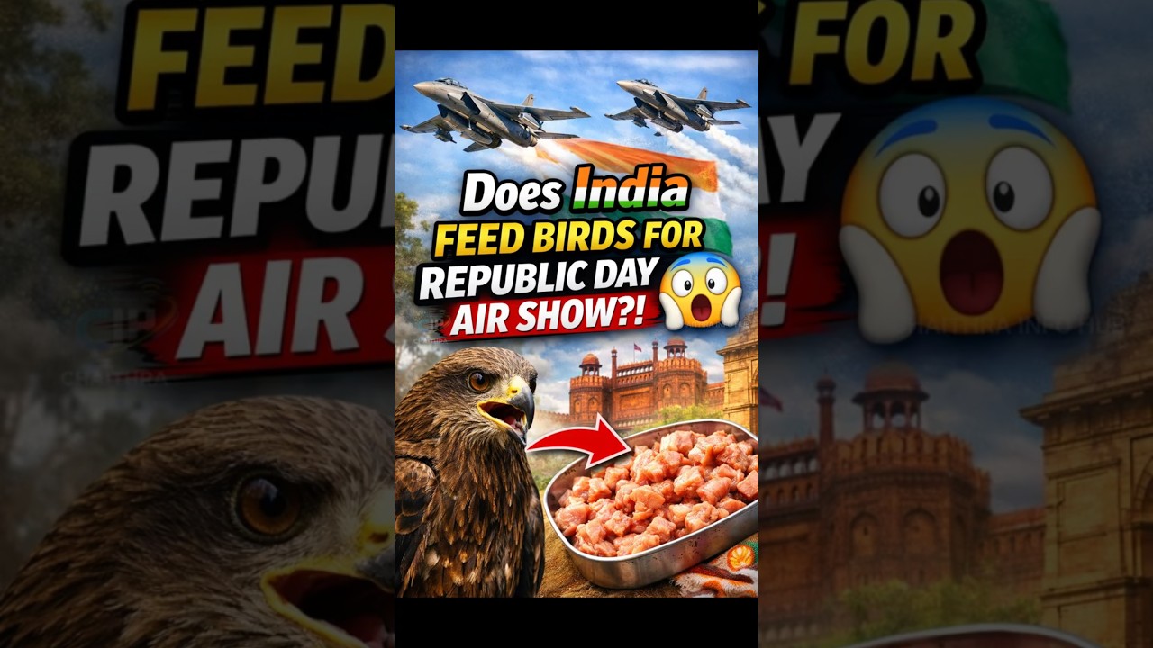 Does the Indian Government Feed Birds for the Republic Day Air Show? 😱🦅 | Republic Day Fact Check
