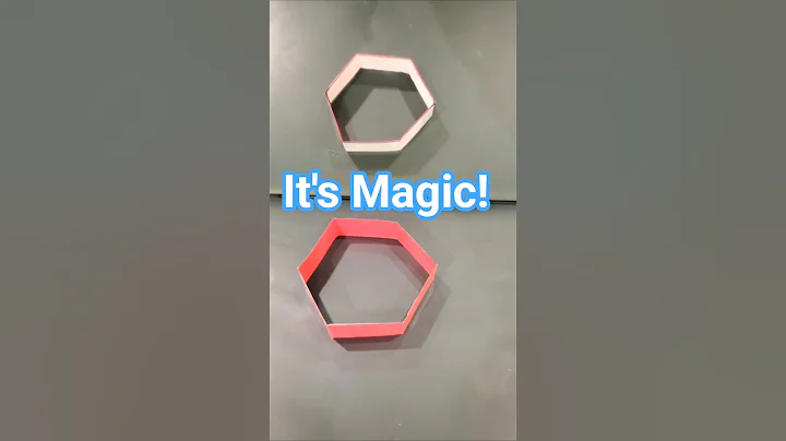 Color Changing Magic Toy |How to make paper Magic toy|Easy Magic Tricks.Red ~~White