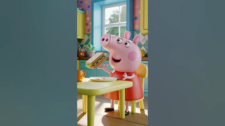Peppa: Is That a Building or Lunch? 🏗️😂 #peppapig