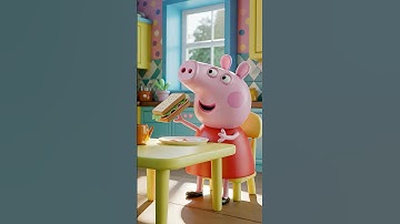 Peppa: Is That a Building or Lunch? 🏗️😂 #peppapig