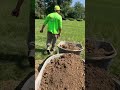 Preparing to Build Patio #work #fun #hardwork #shorts #subscribe