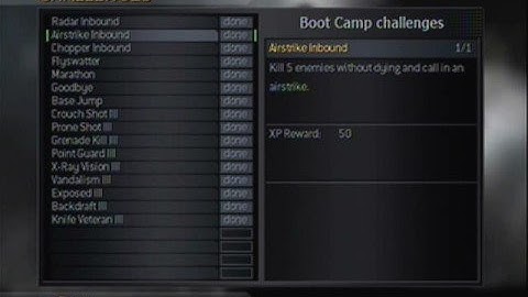 Call of Duty 4 All Challenges Complete