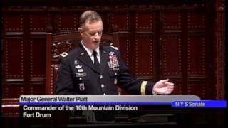 New York State Senate Celebrates 2017 Fort Drum Day at State Capitol