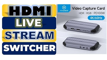 Top 5 Best HDMI Live Stream Switcher in 2025 || From Aliexpress