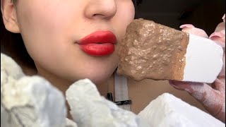 ОЧЕНЬ ГРЯЗНЫЙ ASMR 🤤 ГЛИНА И МЕЛ В РОЗОВОЙ УЗБЕЧКЕ 🤤