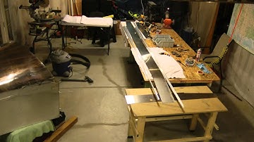 Building Waiex right main spar