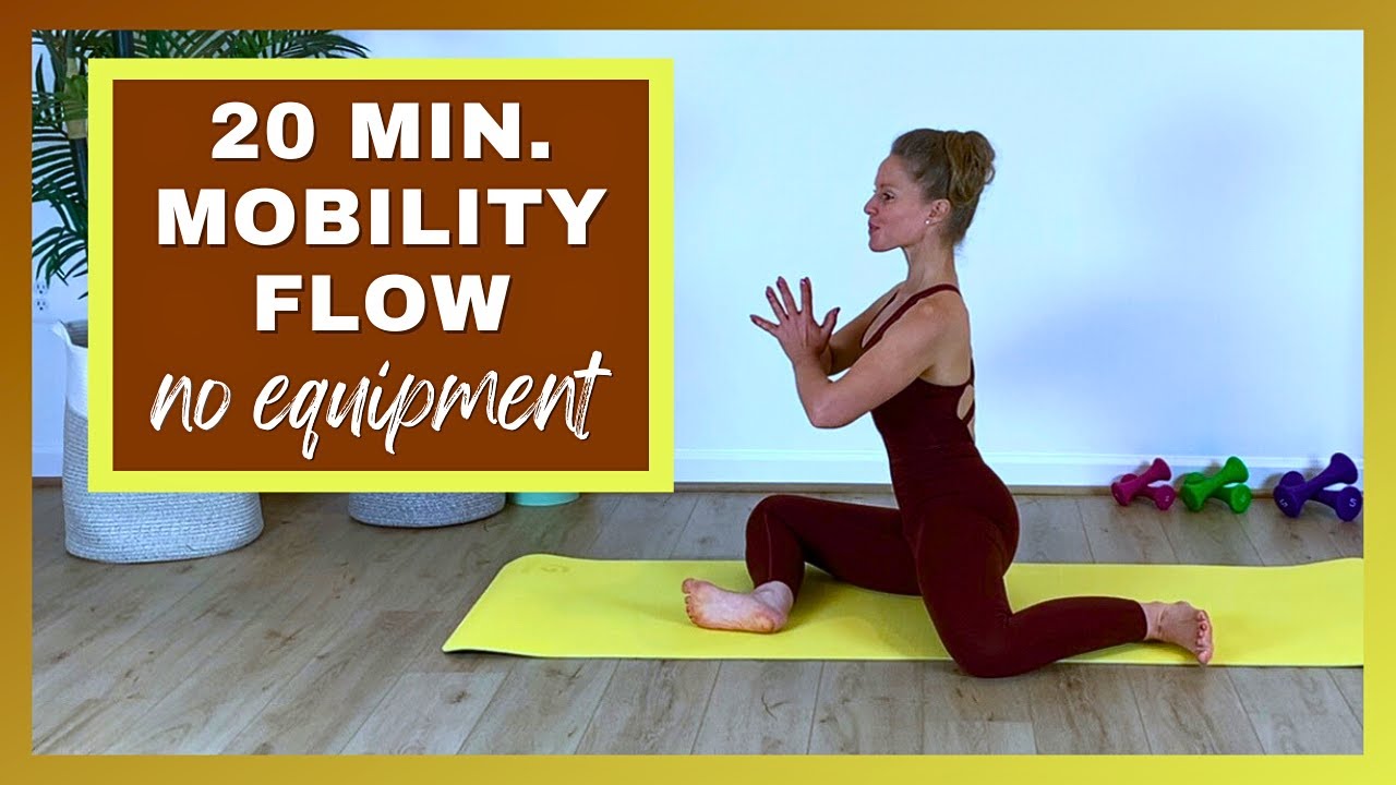 20 Min. Mobility Flow // Full Body Stretch Routine // No Equipment ...