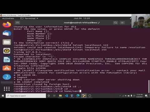 Mail Server in Ubuntu 20.04 (PostFix, CourierMap, SquirrelMail)