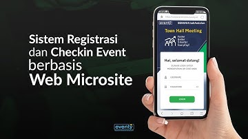 Sistem Registrasi dan Checkin Event berbasis Web Microsite Eventy