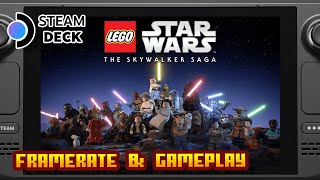 LEGO® Star Wars™: The Skywalker Saga - (Valve Steam Deck) - Framerate & Gameplay