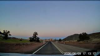 Access road to the Evolution Gold Mine Lake Cowal NSW Australia. 