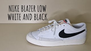 Nike Blazer Low 77 Vintage White and Black Unboxing and On Foot Review | Detailed Look | DA6364-101