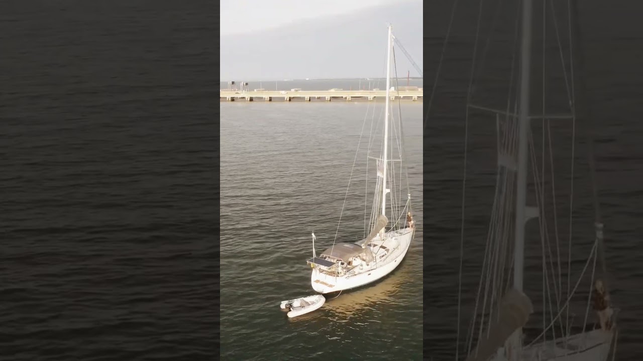Any guesses where we are in this video? #sailing #sailboat #monohull #sailvlog