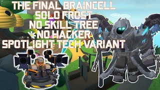 (OUTDATED) SOLO FROST WITH SPOTLIGHT TECH! No Hacker, No Skill Tree, Exploding Modifier (TDS)