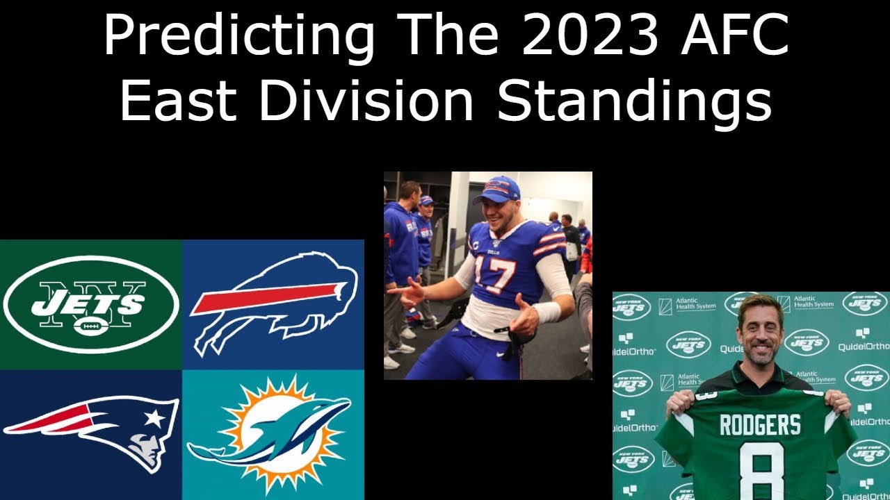 Predicting The AFC East Division Standings For The 2023 NFL Season