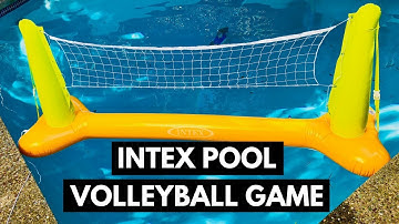 Intex Floating Pool Volleyball Game Review And Setup Guide