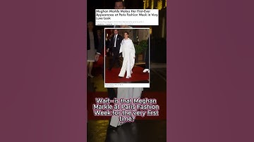 Meghan Markle’s Stunning Paris Fashion Week Debut – Balenciaga Show! | USA Today Trends