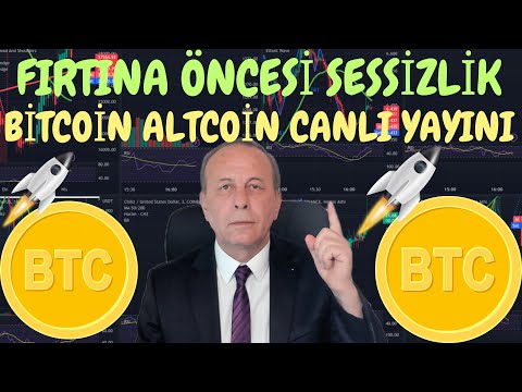 BİTCOİN VE ALTCOİN'LERDE FIRTINA ÖNCESİ SESSİZLİK DİKKAT!.BİTCOİN, ALTCOİN, KRİPTO PARA CANLI. 2023