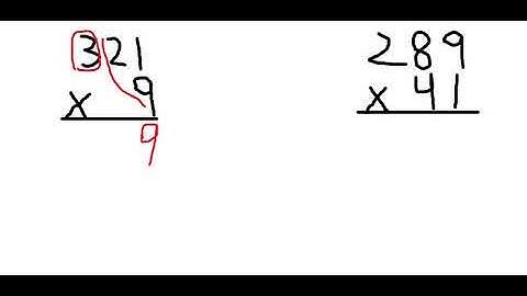 Multiplying Whole Numbers Part 1 of 2