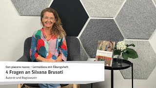 Con piacere nuovo A1 Italienisch - Lernvideos mit Übungsheft: 4 Fragen an Autorin Silvana Brusati