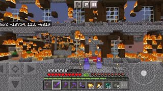 Destroying a woodland mansion