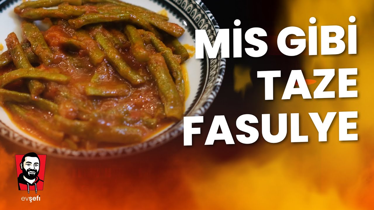 Yaz Sofralarının Vazgeçilmezi Taze Fasulye Tarifi