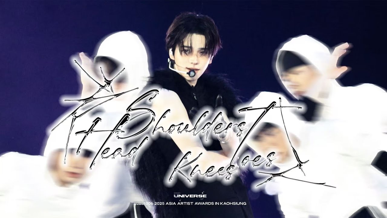 【4K】251206 ASIA ARTIST AWARDS (AAA) TWS SHINYU 투어스 신유- Head Shoulders Knees Toes 직캠 FANCAM