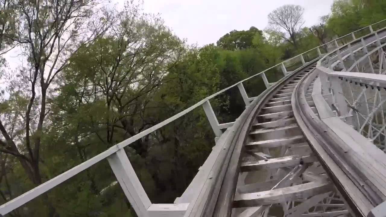 GoPro video of The Cannon Ball Roller Coaster at Lake Winnepesaukah in