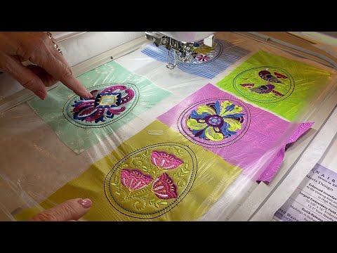 Anita Goodesign Easter Project with the Brother Luminaire