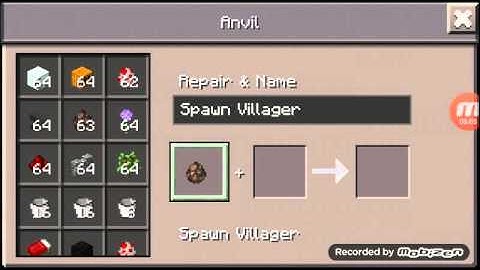 Minecraft PE - how to name mob using anvil