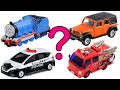 トミカ★はたらくくるま★クイズ♪かたちあわせ♪rajče Pracovní auto Vehicles animation