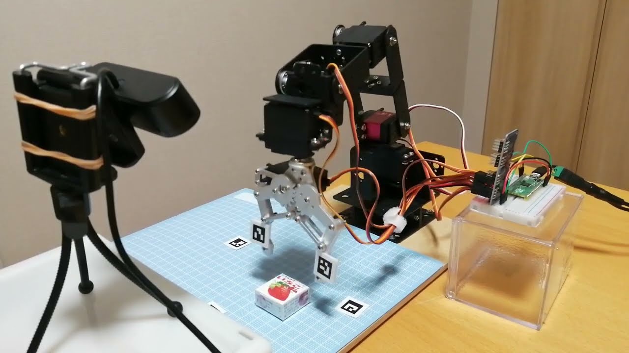 1万円台でAI搭載ロボットアームを自作 - YouTube