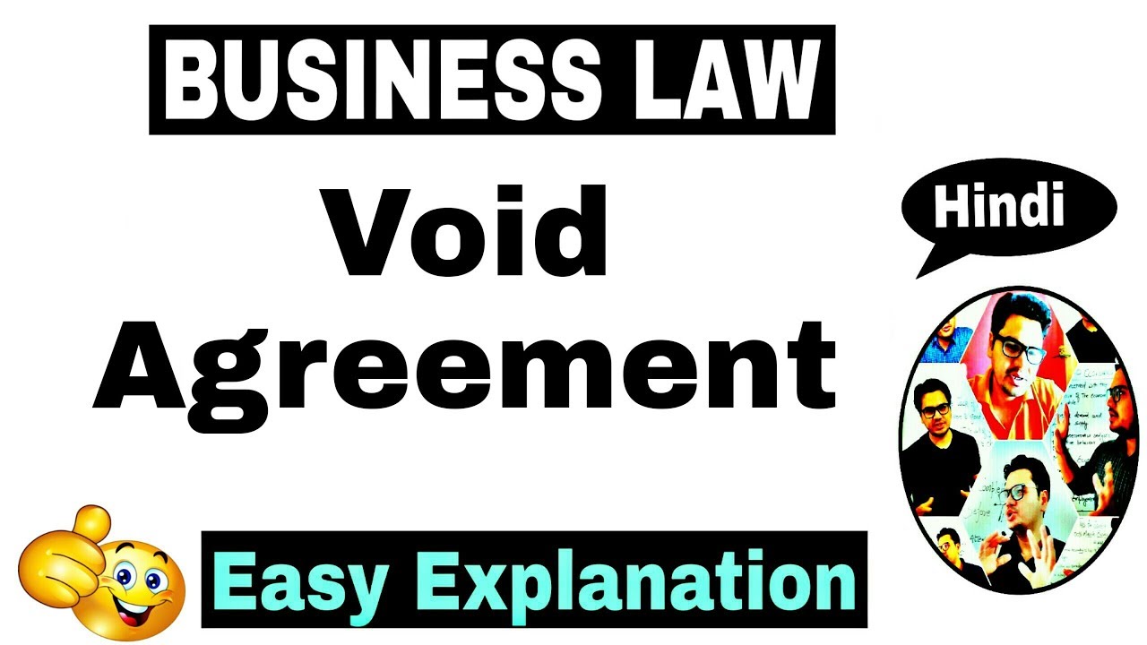 assignment on void agreement