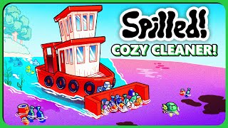 CLEAN UP OIL AND TRASH IN RELAXING SIM! Spilled! Full Game