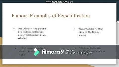 Personification and Pathetic Fallacy - David