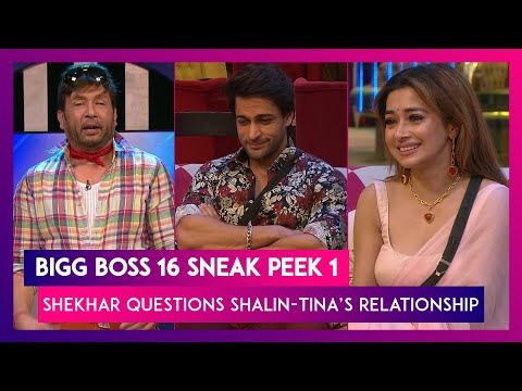 Bigg Boss 16 Sneak Peek 1  Jan 15 2023 Shekhar Suman Pokes Fun At Shalin–Tina’s Relationship