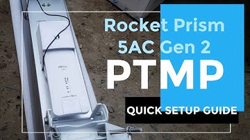 Ubiquiti - How To Setup Rocket Prism 5AC Gen 2 As An ACCESS POINT In A PTMP Wireless Network