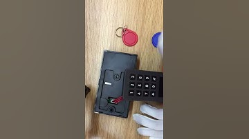 Jal F004 Programming Video to set Public mode and Registration of card and password