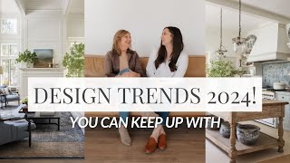 DESIGN TRENDS THAT WON'T DEFEAT YOU OR BREAK THE BANK  | Design Ideas for 2024 | FARMHOUSE LIVING