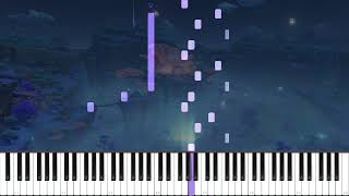 Genshin Impact - Stroll Along the Beach (Watatsumi Island OST) Piano