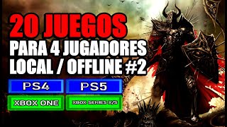 20 Juegos PARA 2 JUGADORES Ps4, Ps5, Xbox One y Xbox Series X/S 
