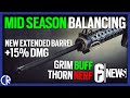 Mid Season Balancing - Extended Barrel +15% DMG and Grim Buff - 6News - Rainbow Six Siege