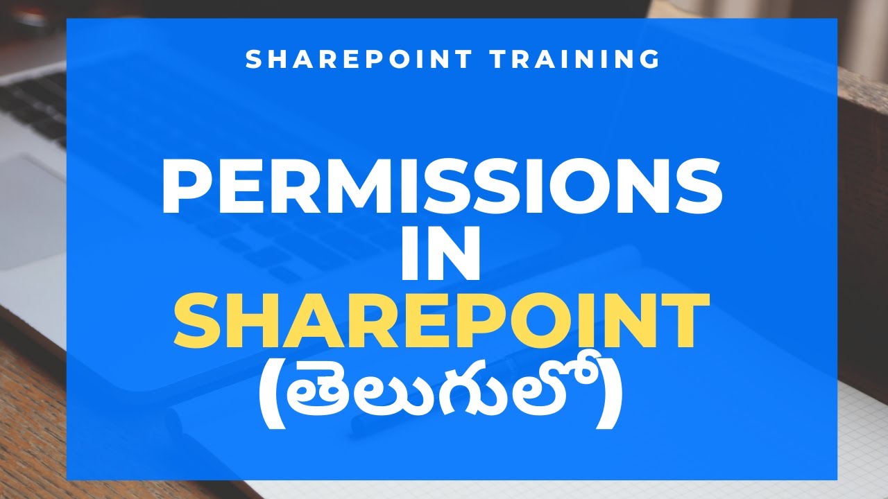 Permissions in SharePoint online explained in Telugu - YouTube