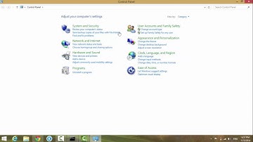 Windows 8.1 How to Uninstall a Program
